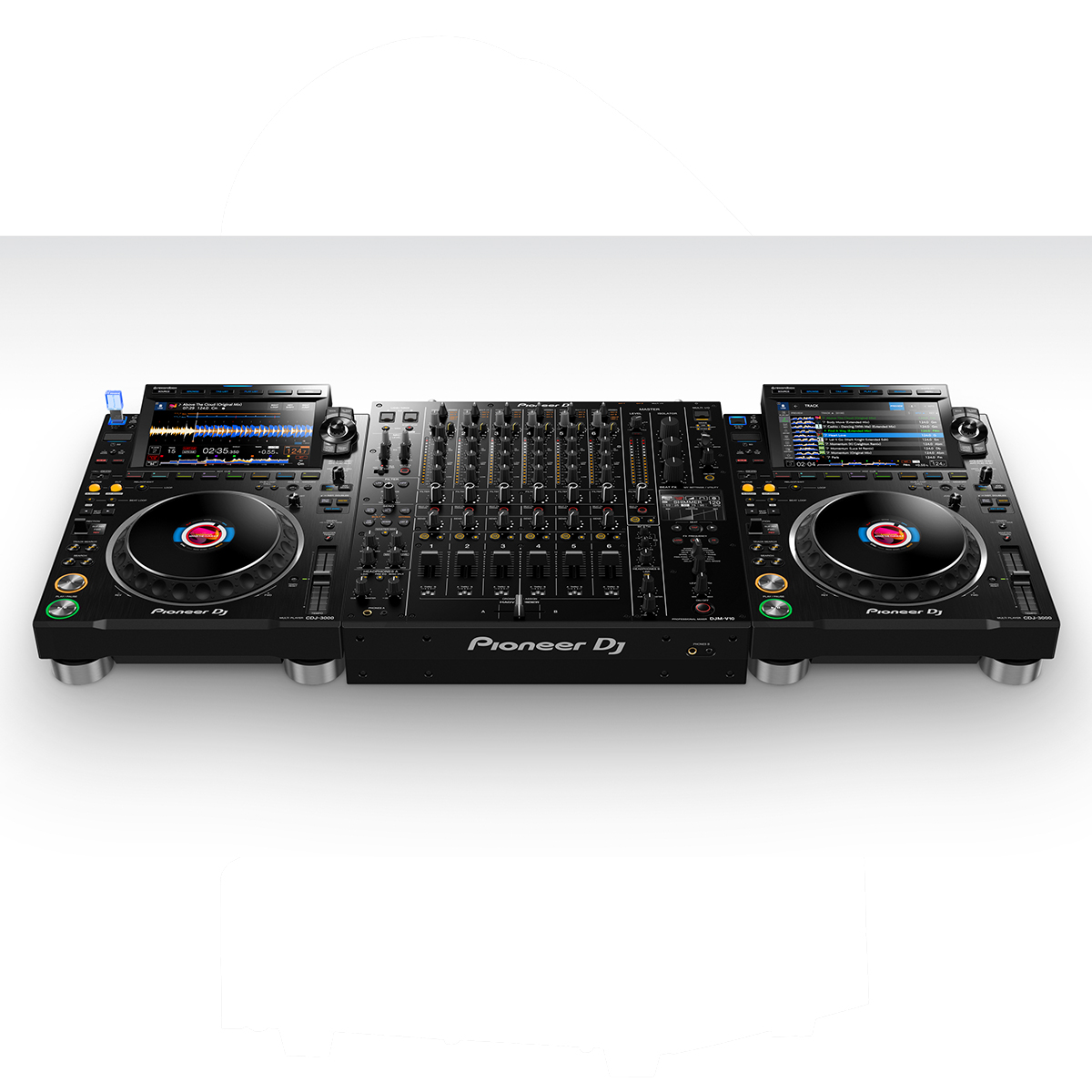 Pioneer cdj 3000 (x2) + djm v10 + rmx 1000