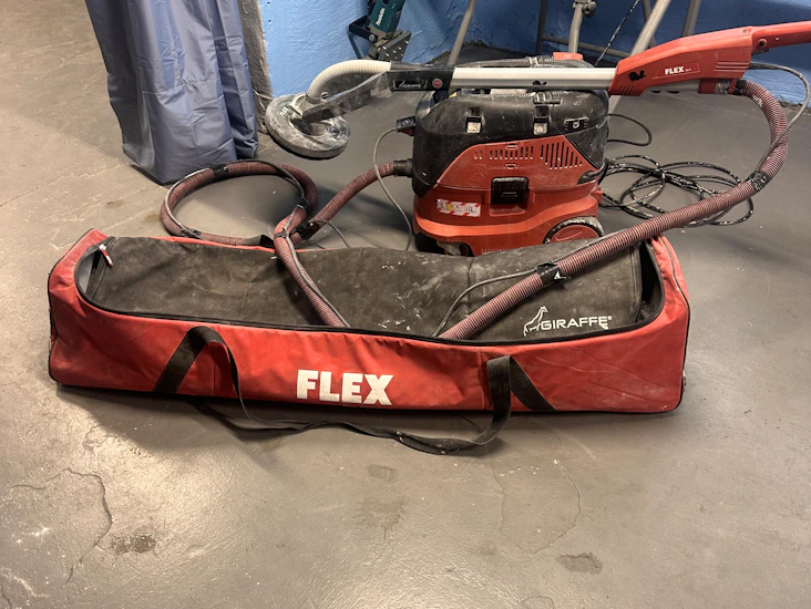 Tak o vägg slip slipa som ett proffs