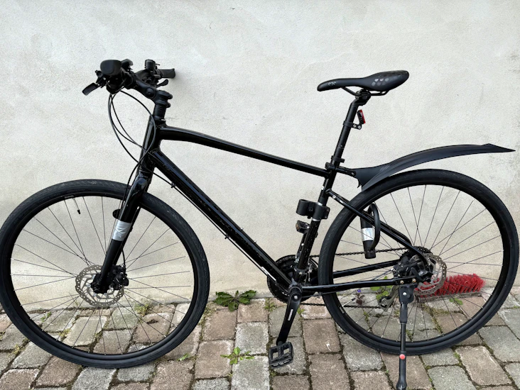 Skön hybrid cykel
