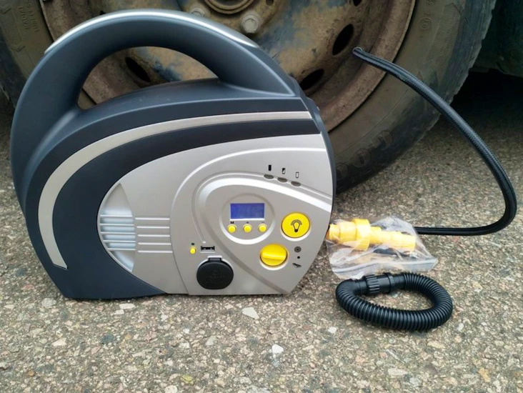 Batteridriven kompressor