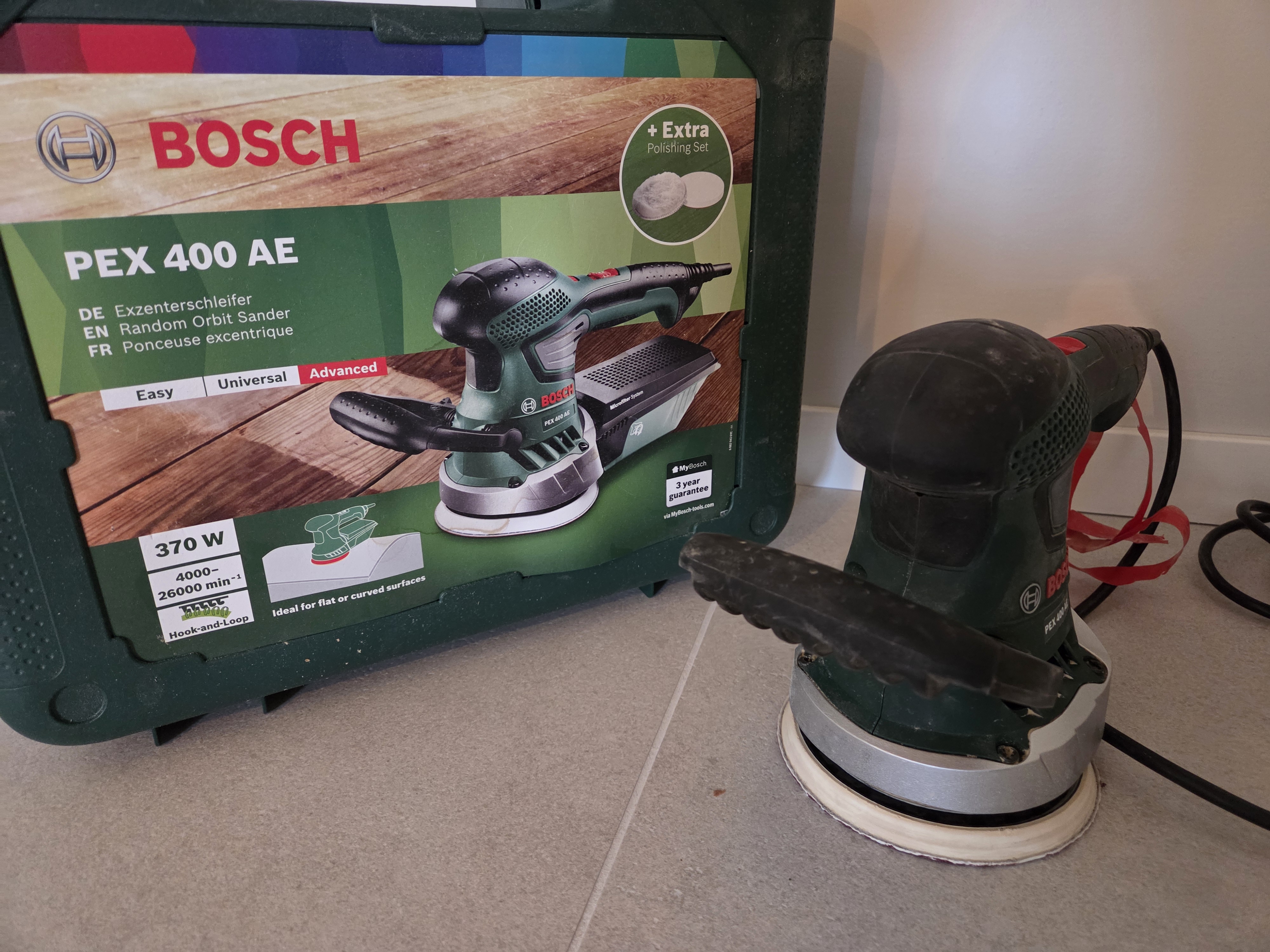 Bosch pex 400 ae