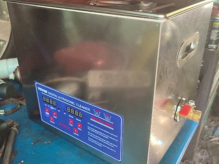 Ultraljudstvätt 10 l med värme