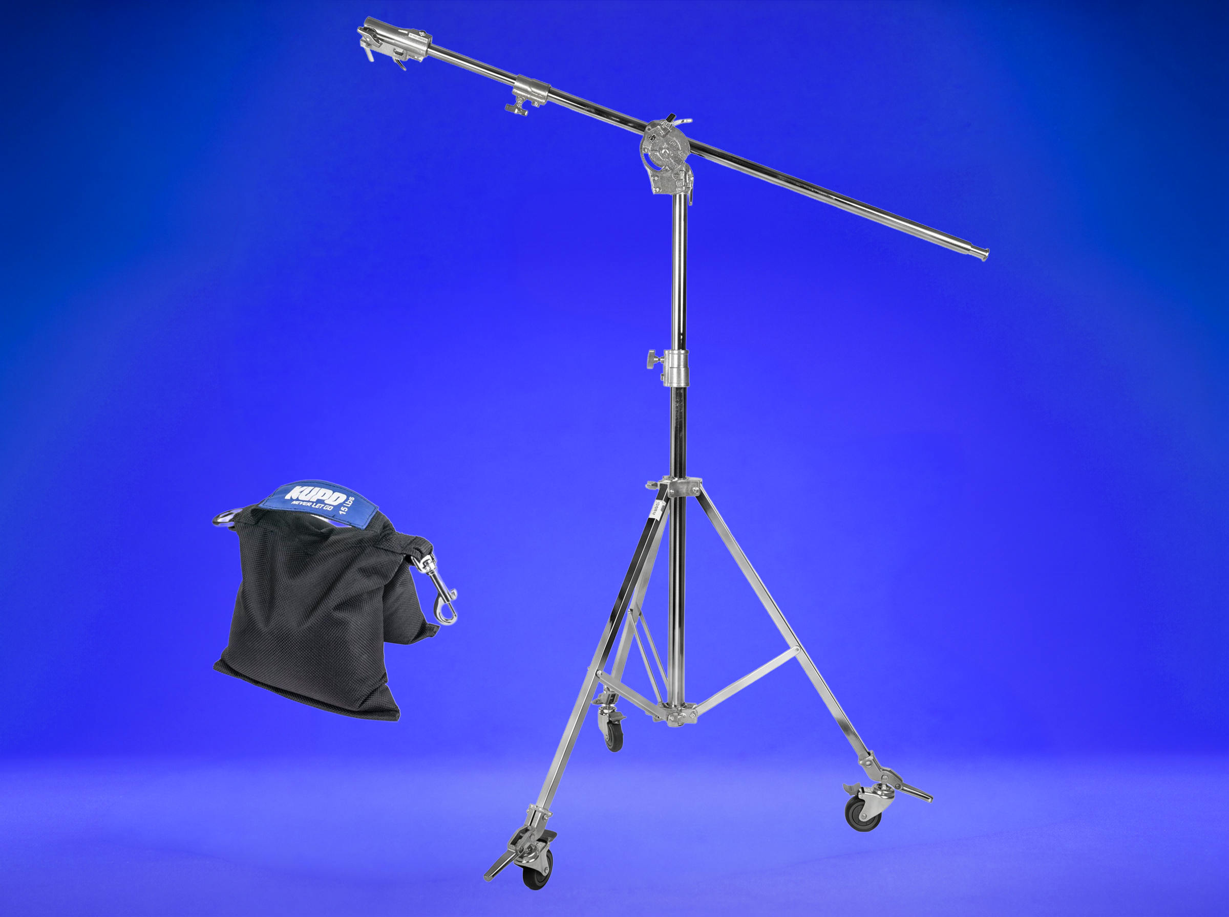 Kupo 546m junior boom stand w/ casters (5.1m / 16.7ft)