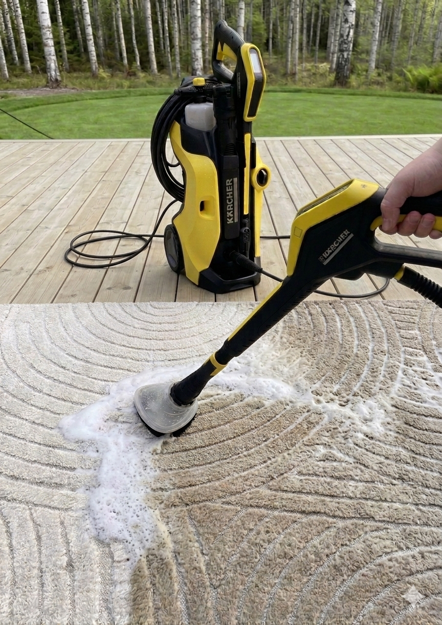Kärcher k7 – kraftfull rengöring för alla dina mattor