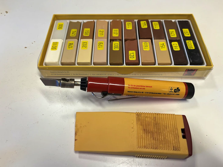 Parkett reparationskitt