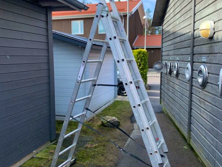 Kombinationsstege aluminium 5,4m