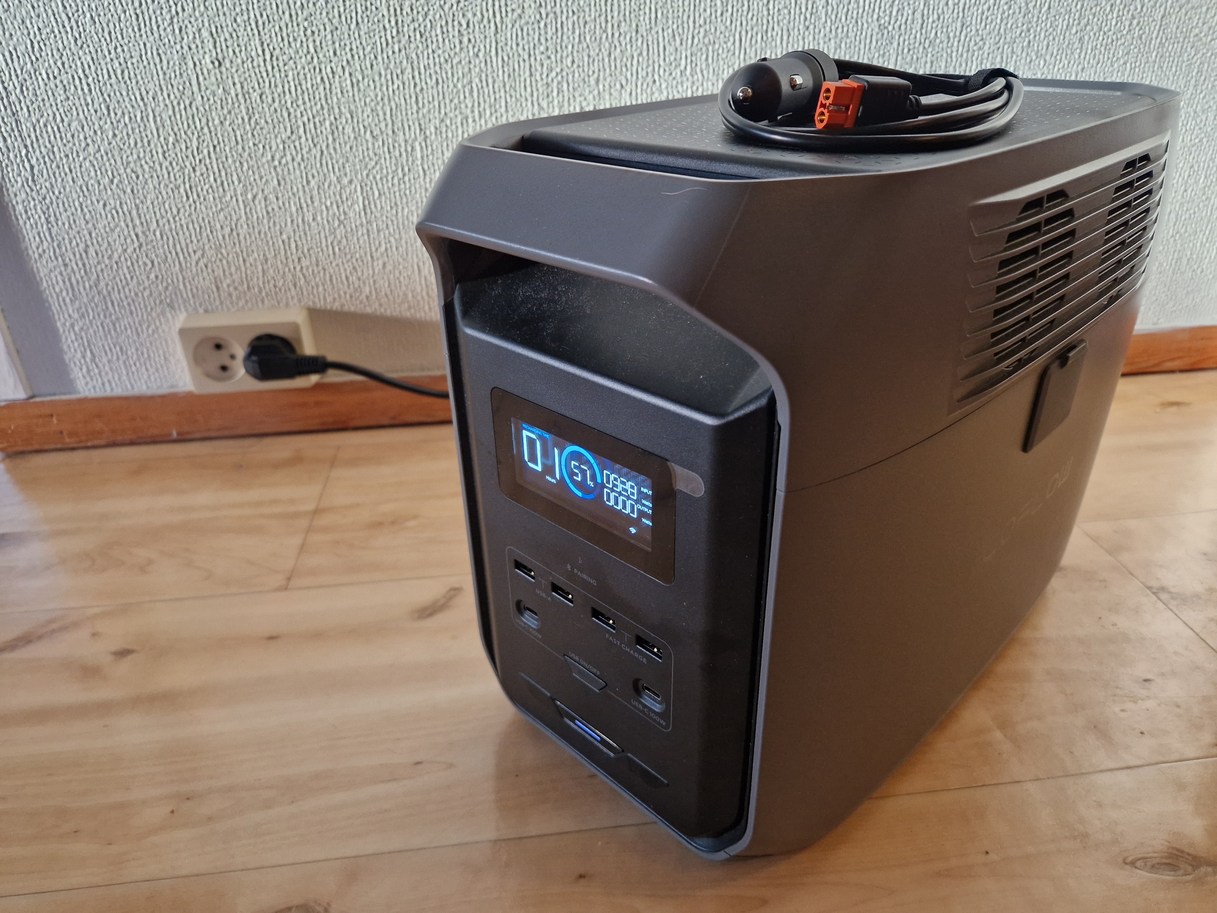 Ecoflow delta 3 1500wh strømstasjon 