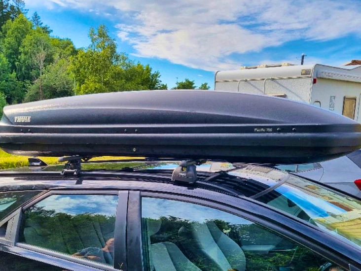 Takbox thule pacific 700, snabbfäste