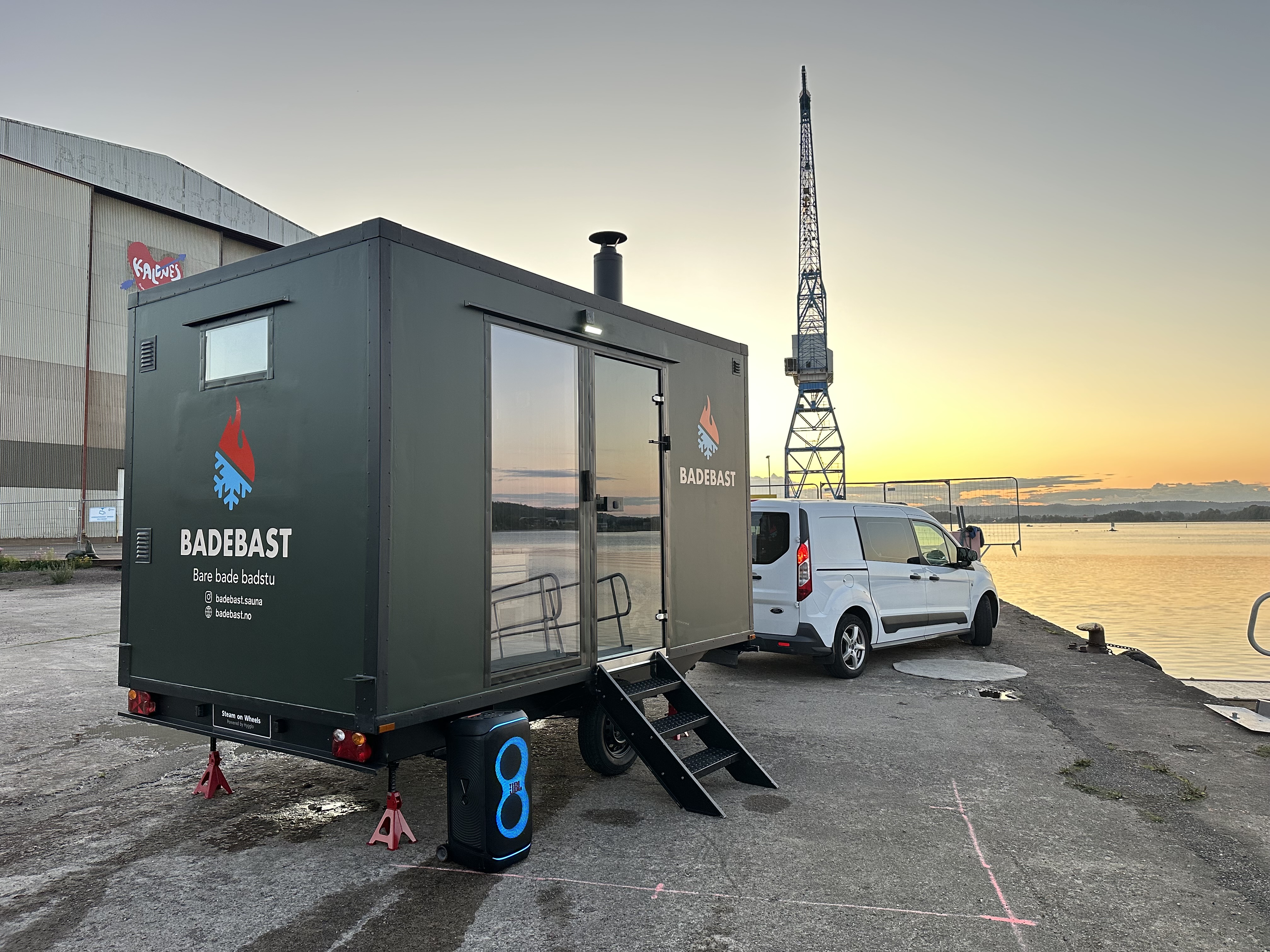 Badebast mobil badstu