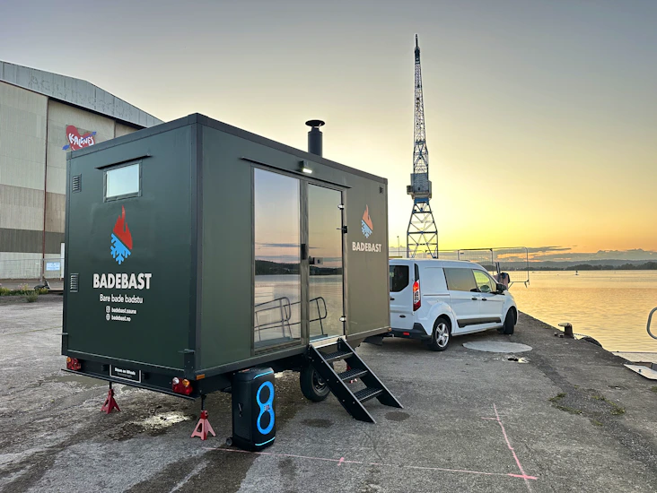 Badebast mobil badstu