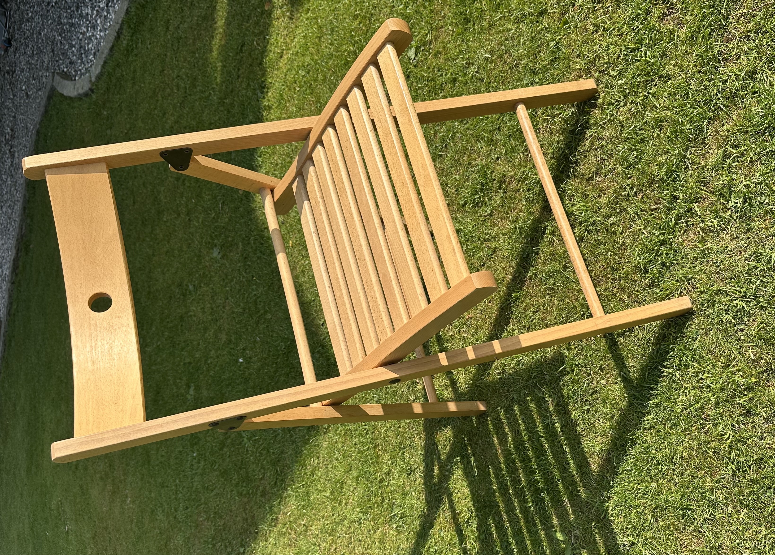 Klappstolar i bok, 25st 