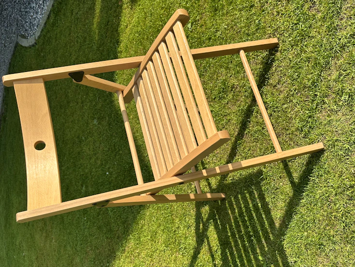 Klappstolar i bok, 25st