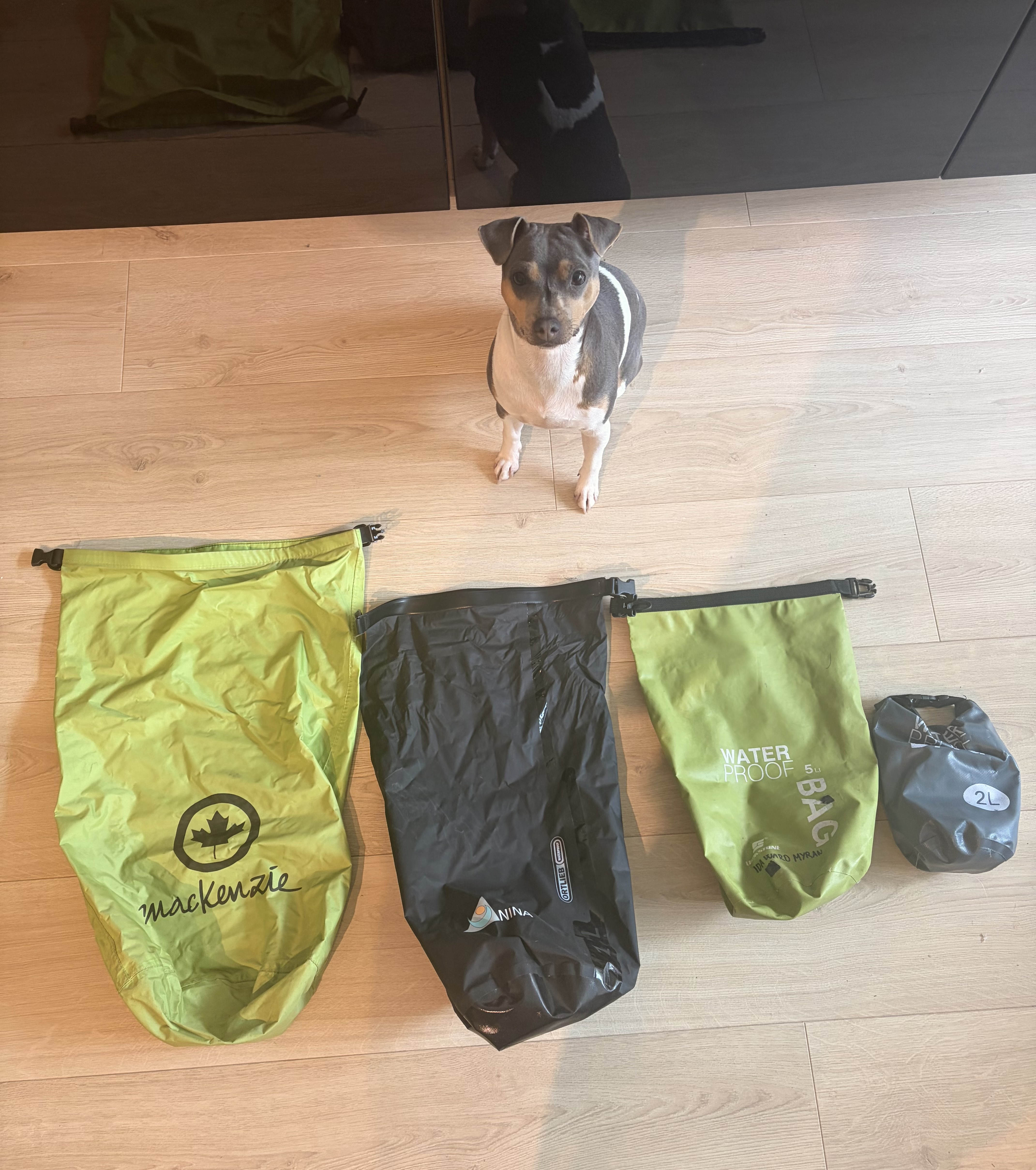 Pakkposer i flere størrelser 