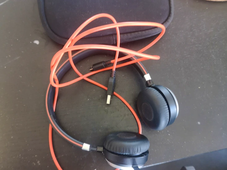 Jabra mikrofon och hörlurar