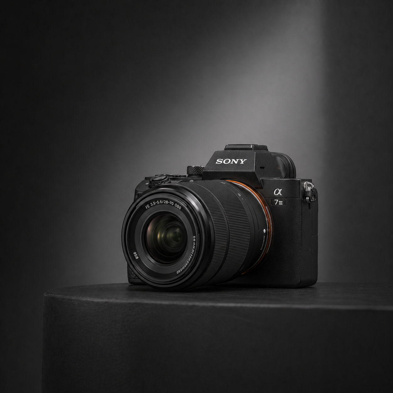 Sony a7r iii attached with sigma  art series 24-70mm lens 