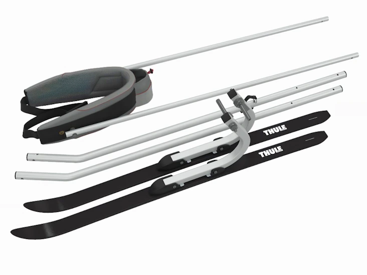 Thule chariot skiing kit