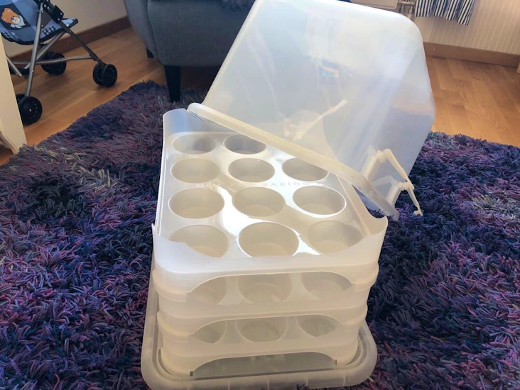 Transportväska för bakverk