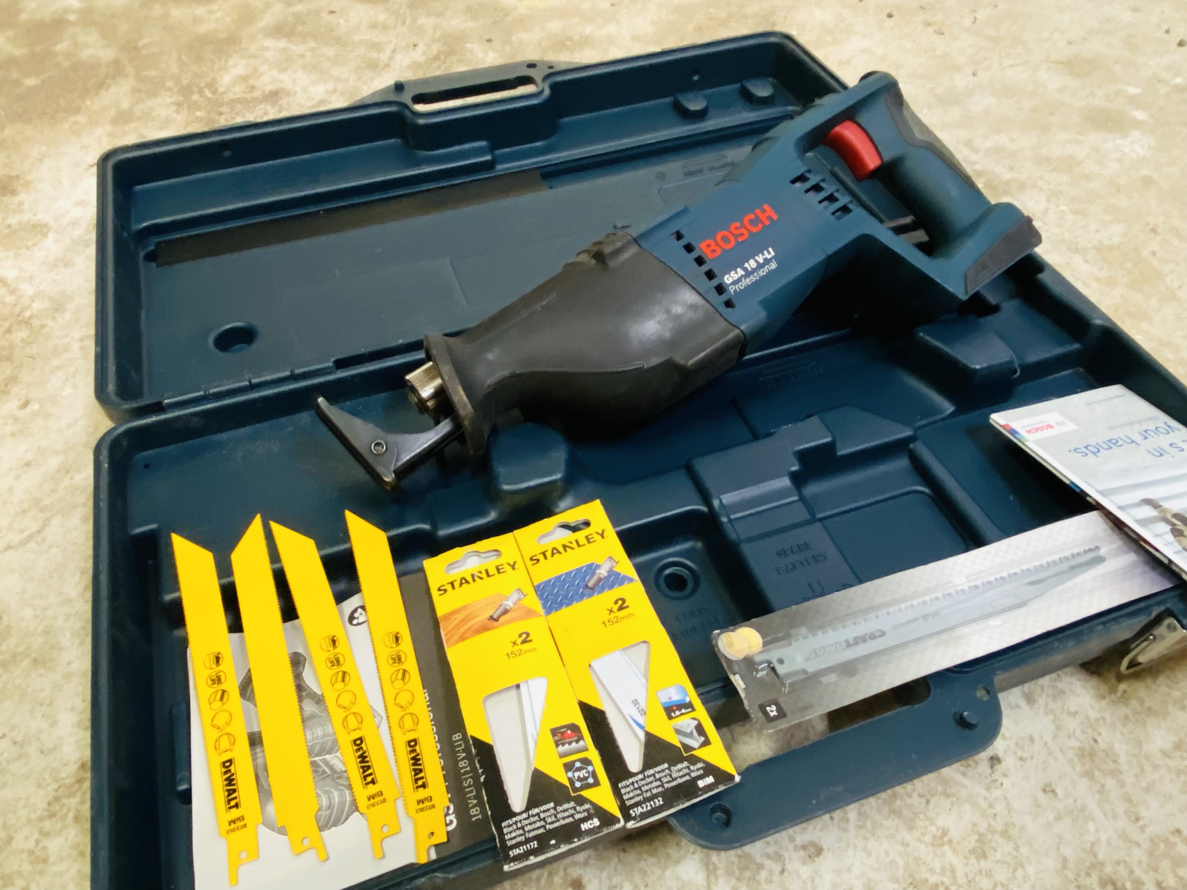 Kraftig og god bajonettsag på batteri