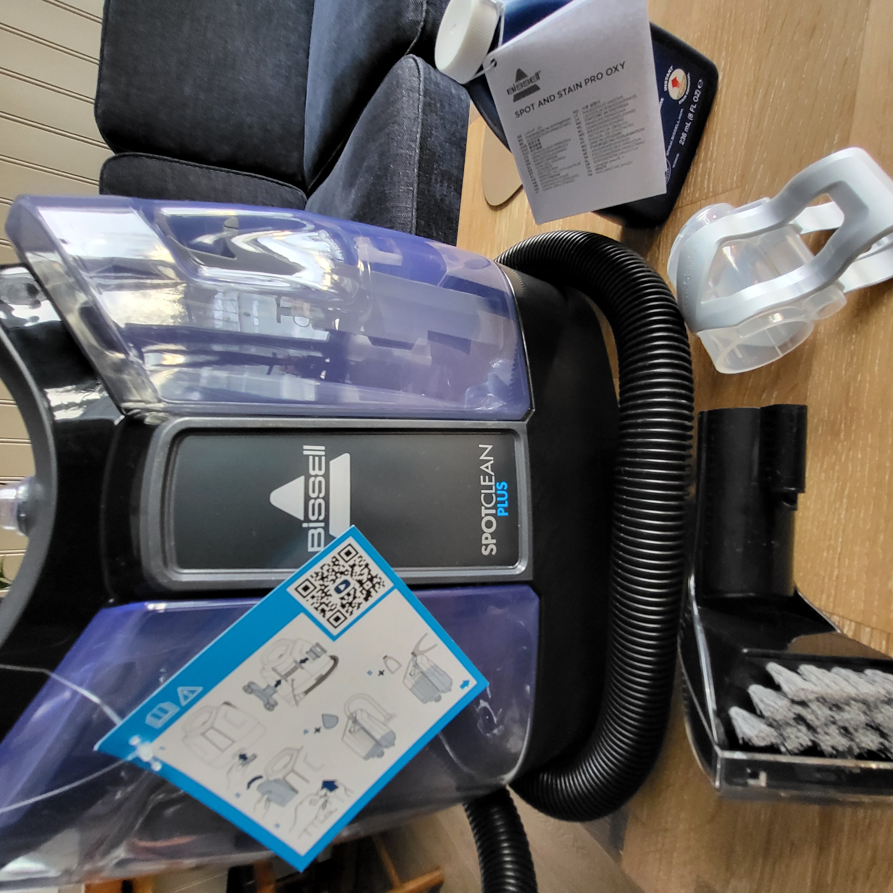 Bissel spotcclean plus teppe- og tekstilrenser +flekkfjerner