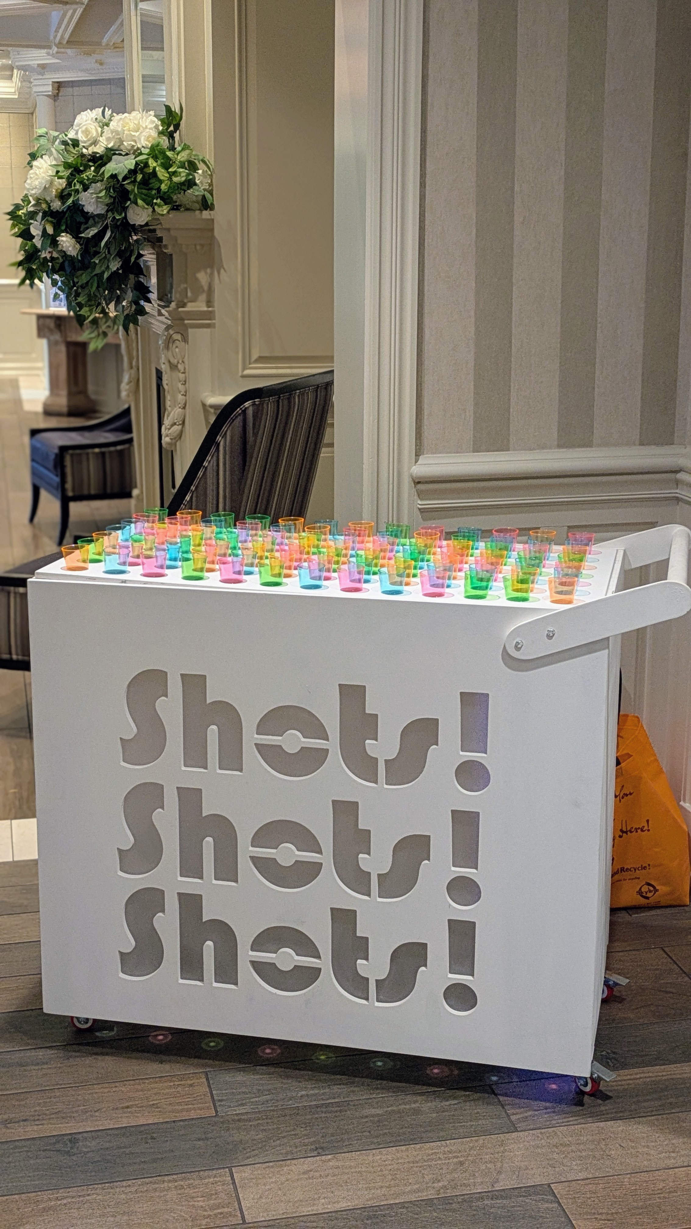 Shot cart rental 