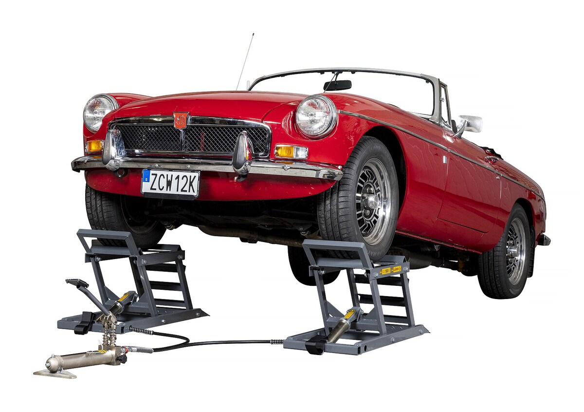 Hydrauliska hjulramper