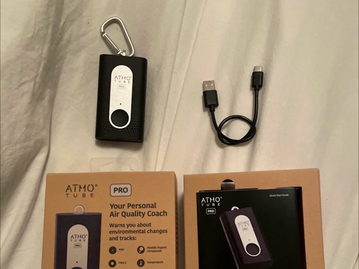 Atmo tube. partikelmätare. pollen mm