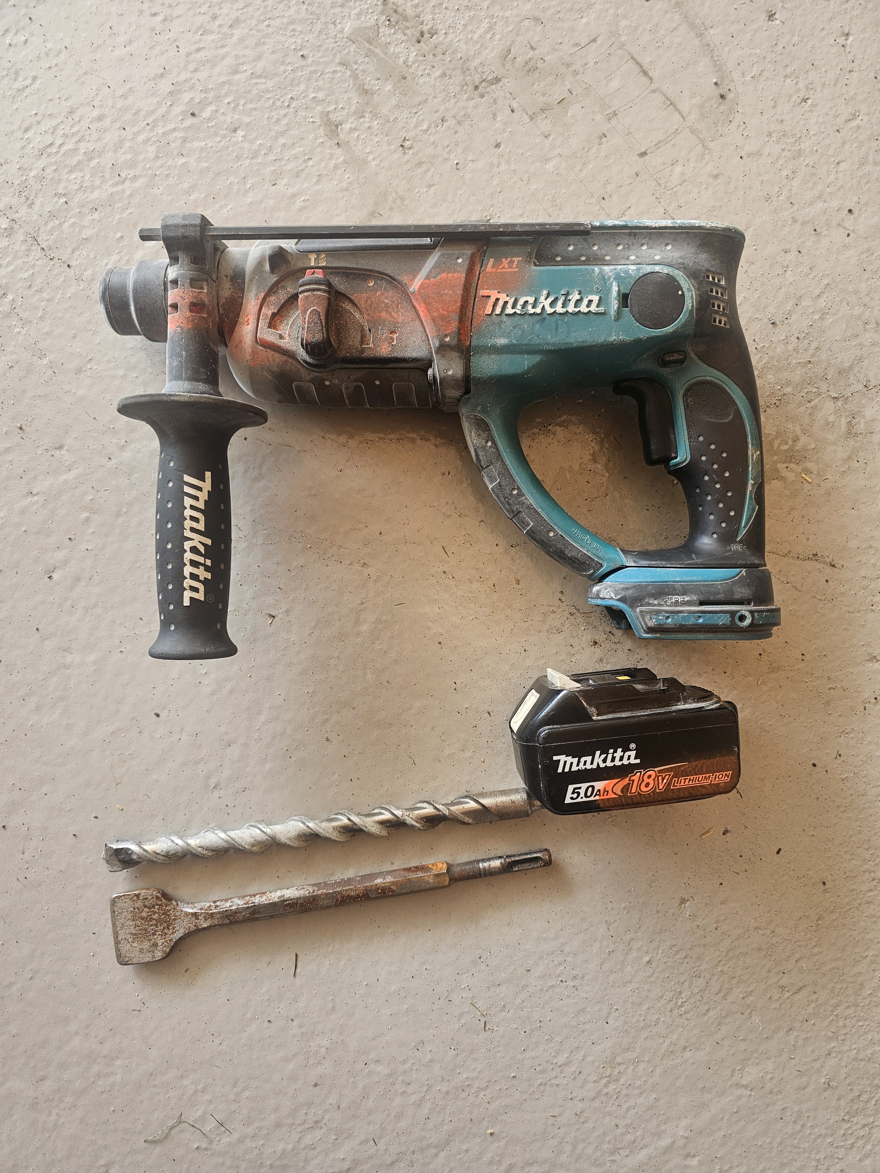 Slagdrill/meiselemaskin