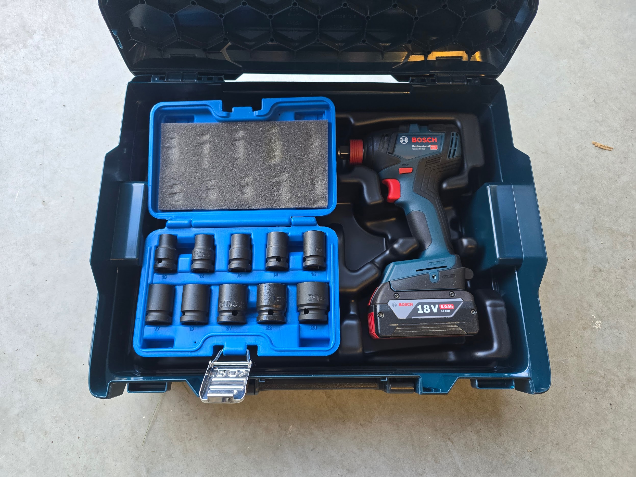 Bosch pro slagskruvdragare 200 nm – 2-i-1 för både bits & hylsor