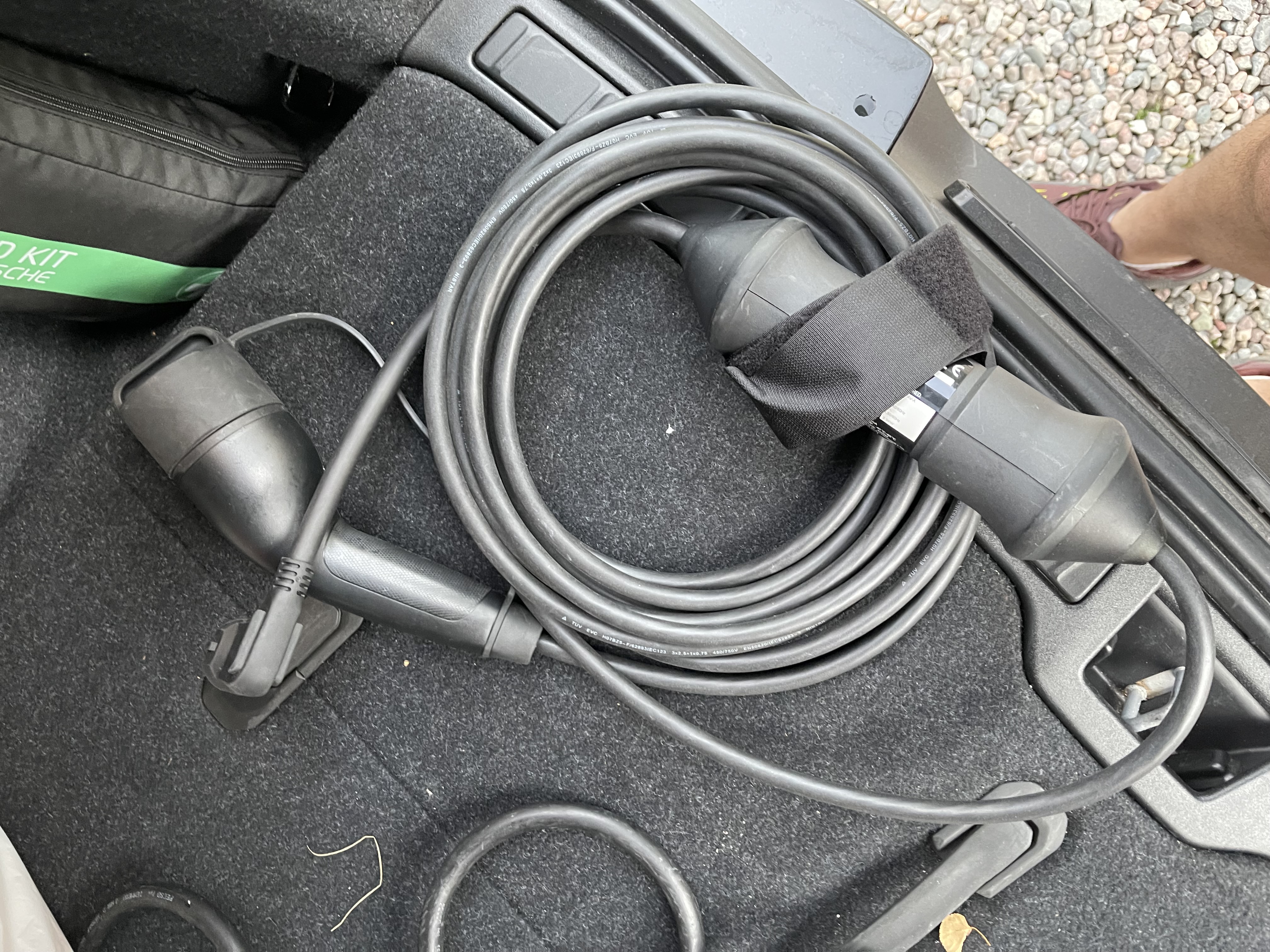 Enfas elbils ladd kabel 