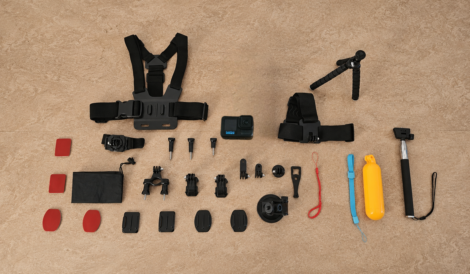 Gopro 13 black många tillbehör