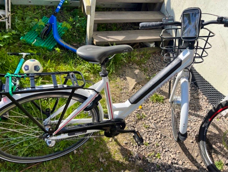 Yosemite el-sykkel med lavt innsteg