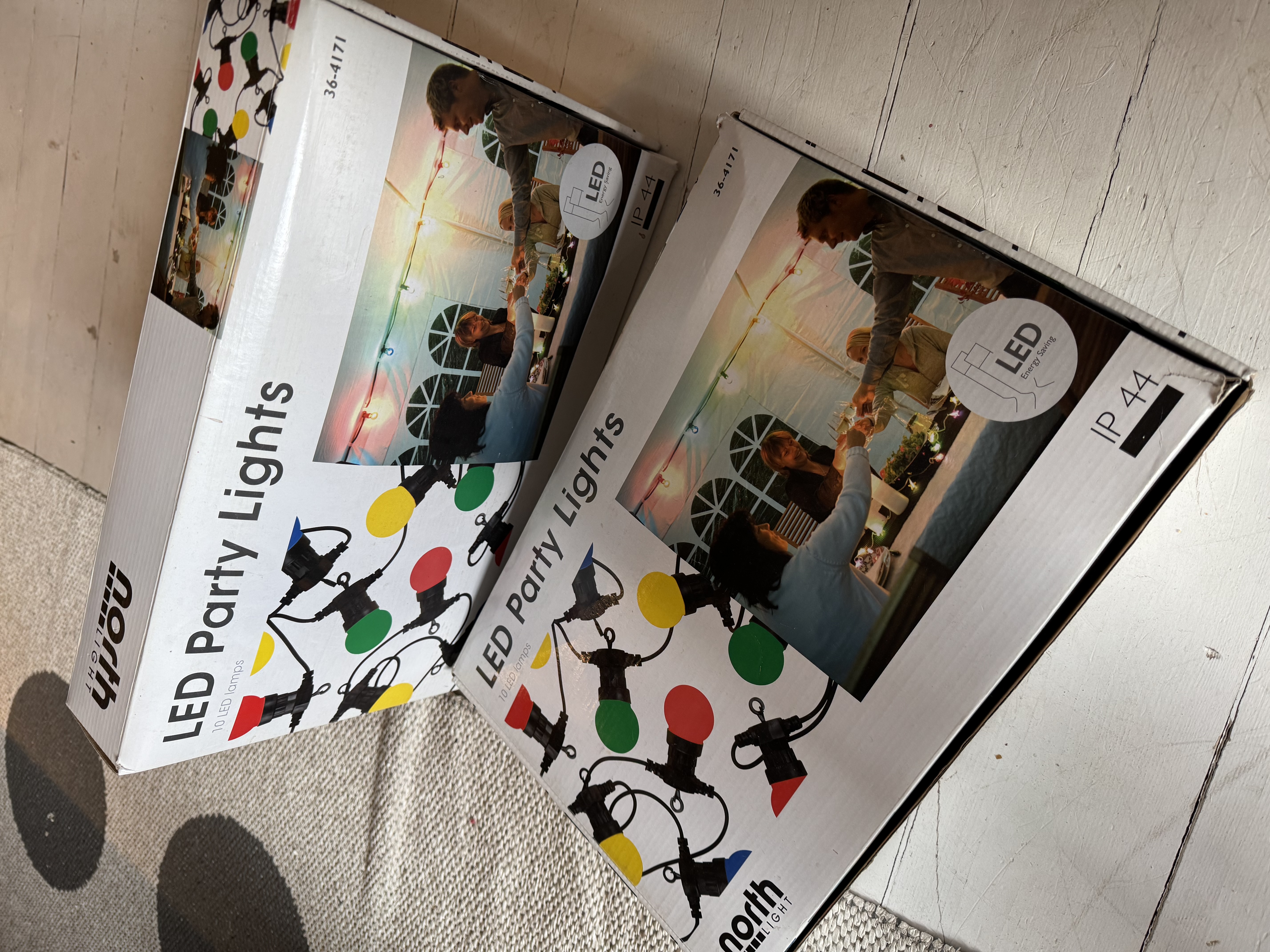 Led party lights. ljusslingor 2 st paket