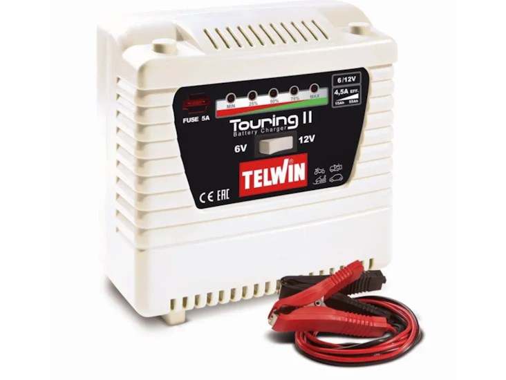Telwin touring 11 akkulaturi 6-12 v 2-6 a