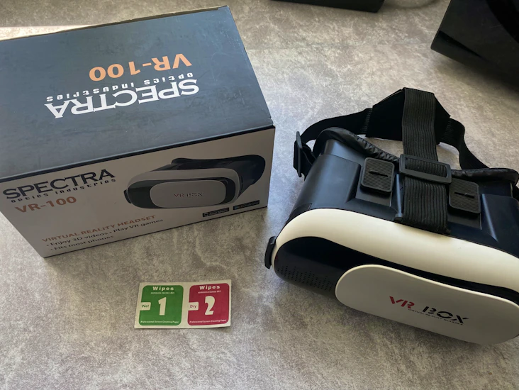 Vr-100 spectra – upplev vr med mobilen!