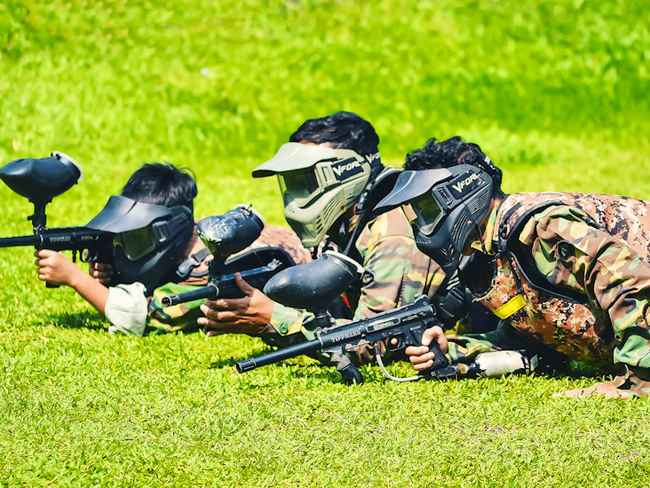 Utleie paintball - utdrikningslag-teambuilding - bursdag