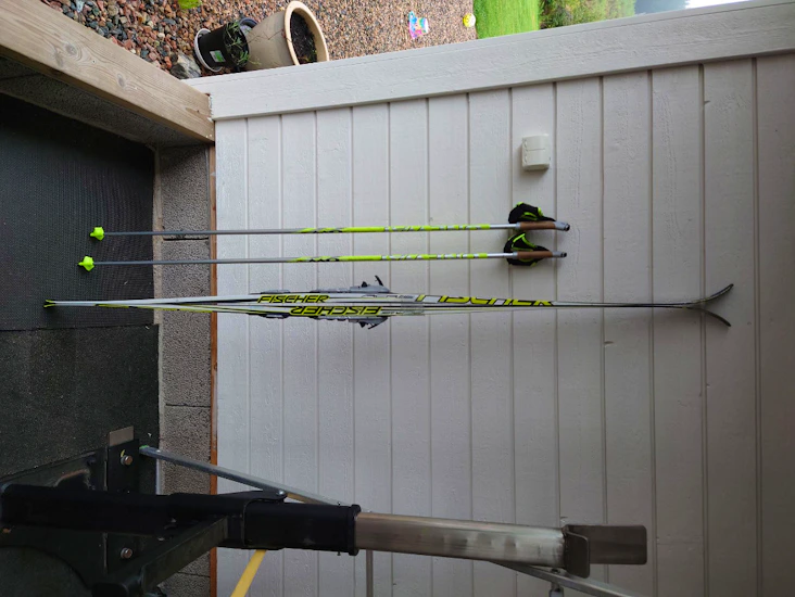 Längdskidor + pjäxor