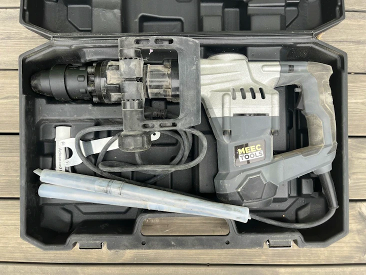 Demoleringshammer meec tools 1300w