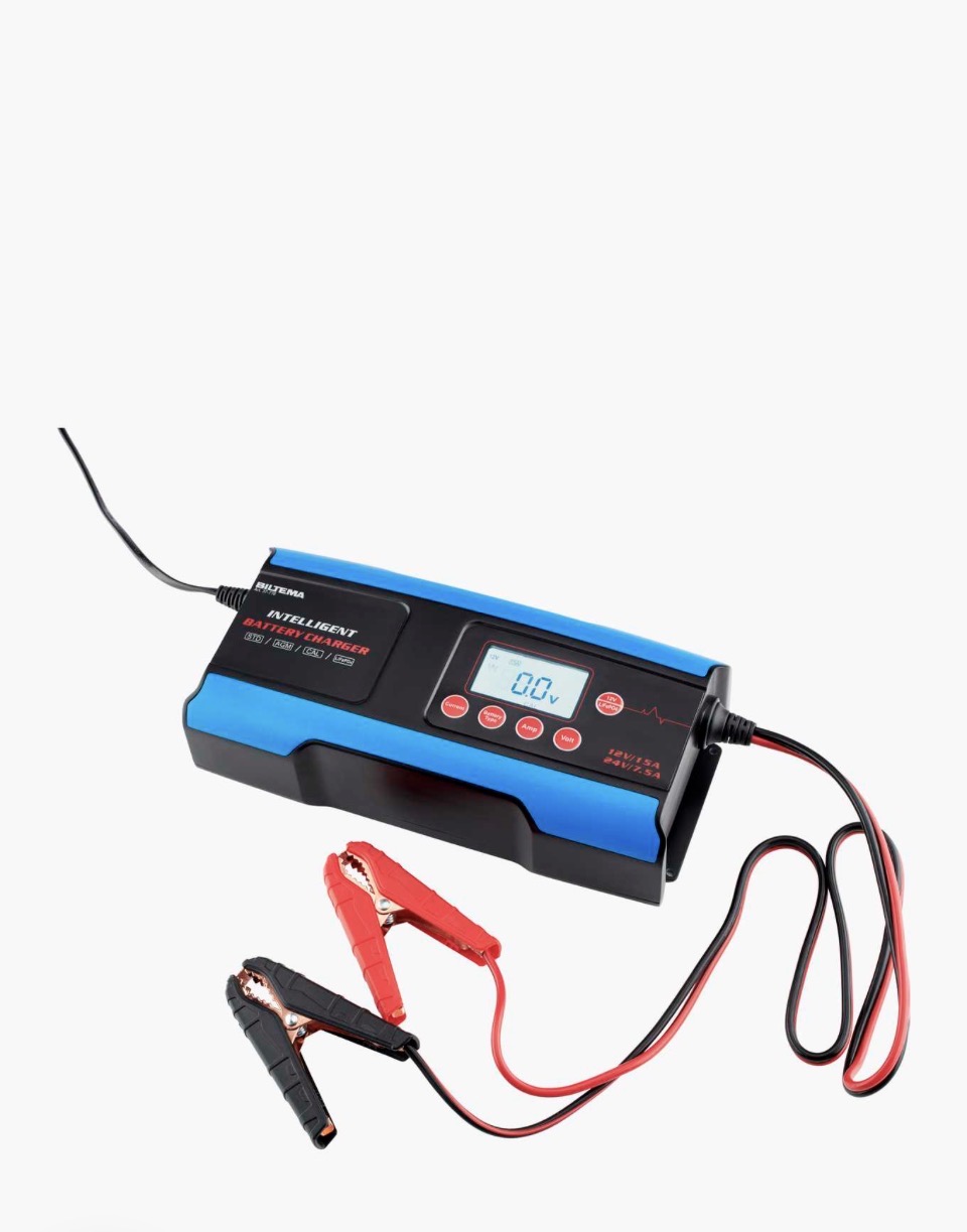 Batteriladdare 12/24 v, 15 a