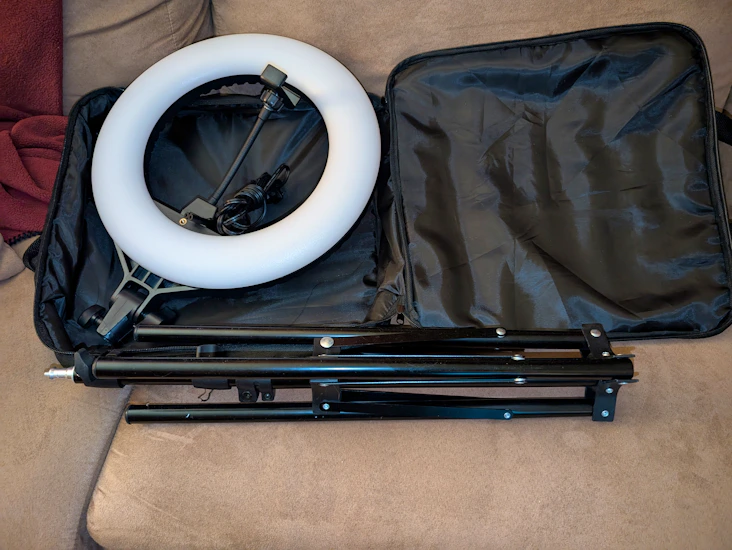 maxcio 12" bi-color ring light