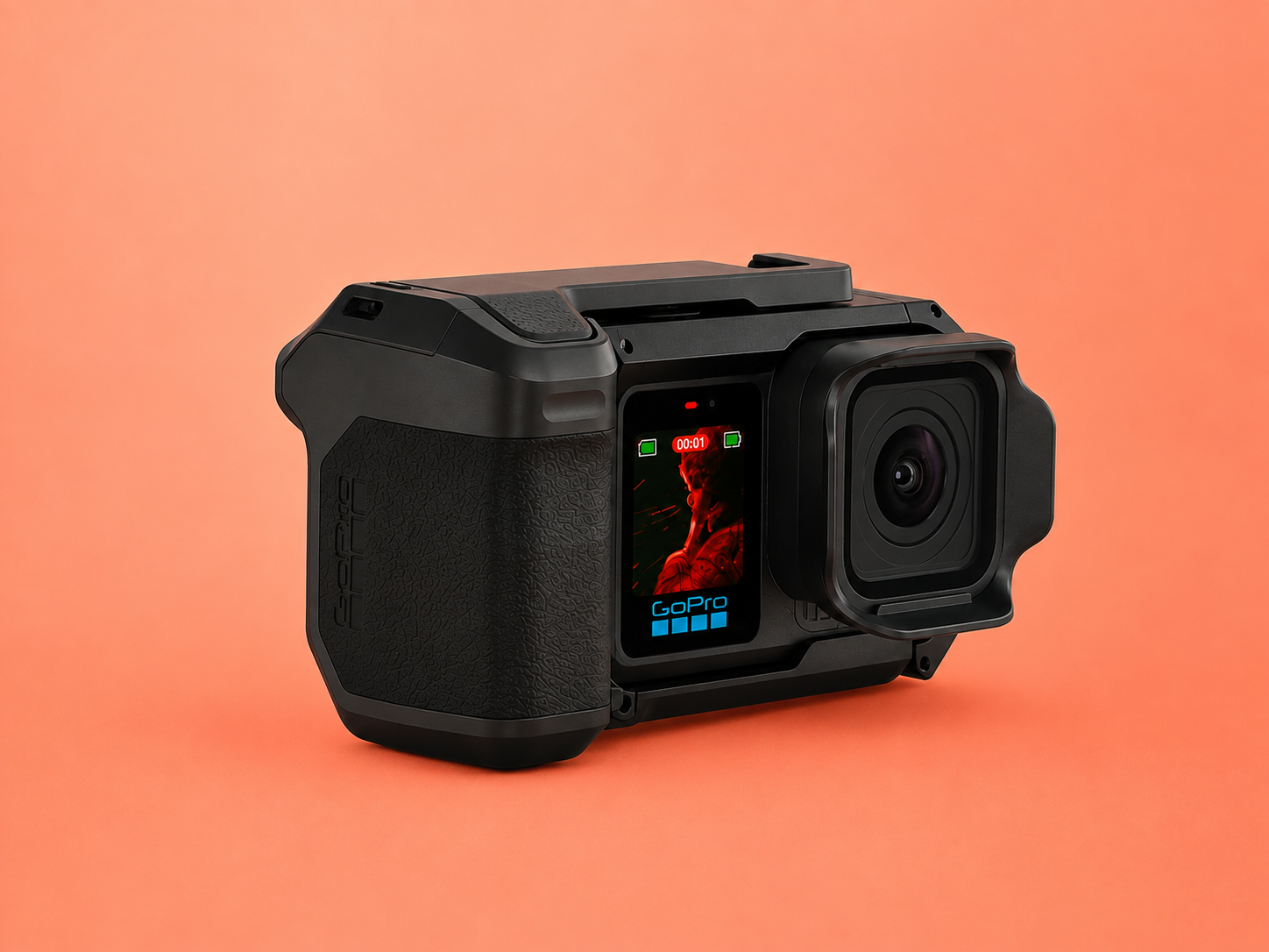 Gopro mission 1 pro + shoot grip