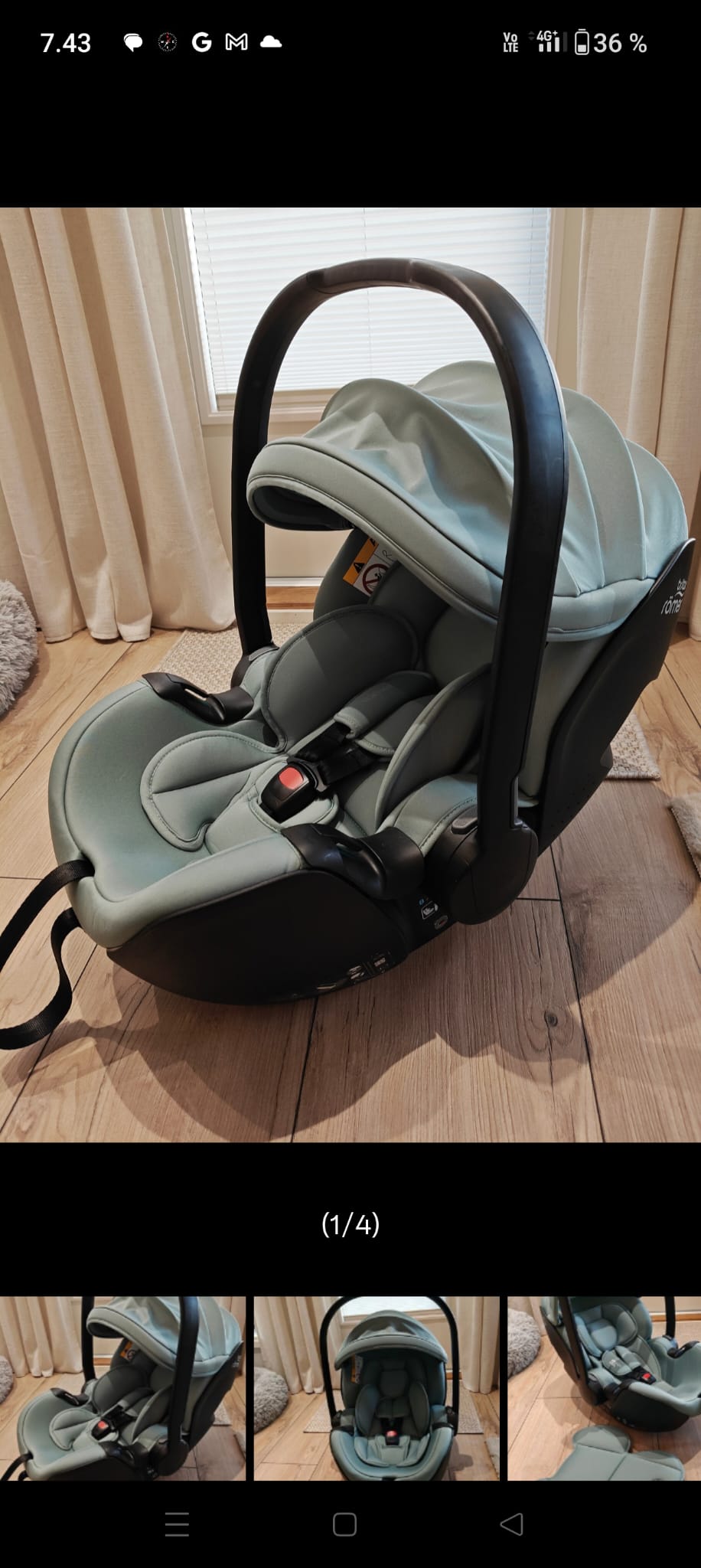 Britax-römer baby-safe pro turvakaukalo