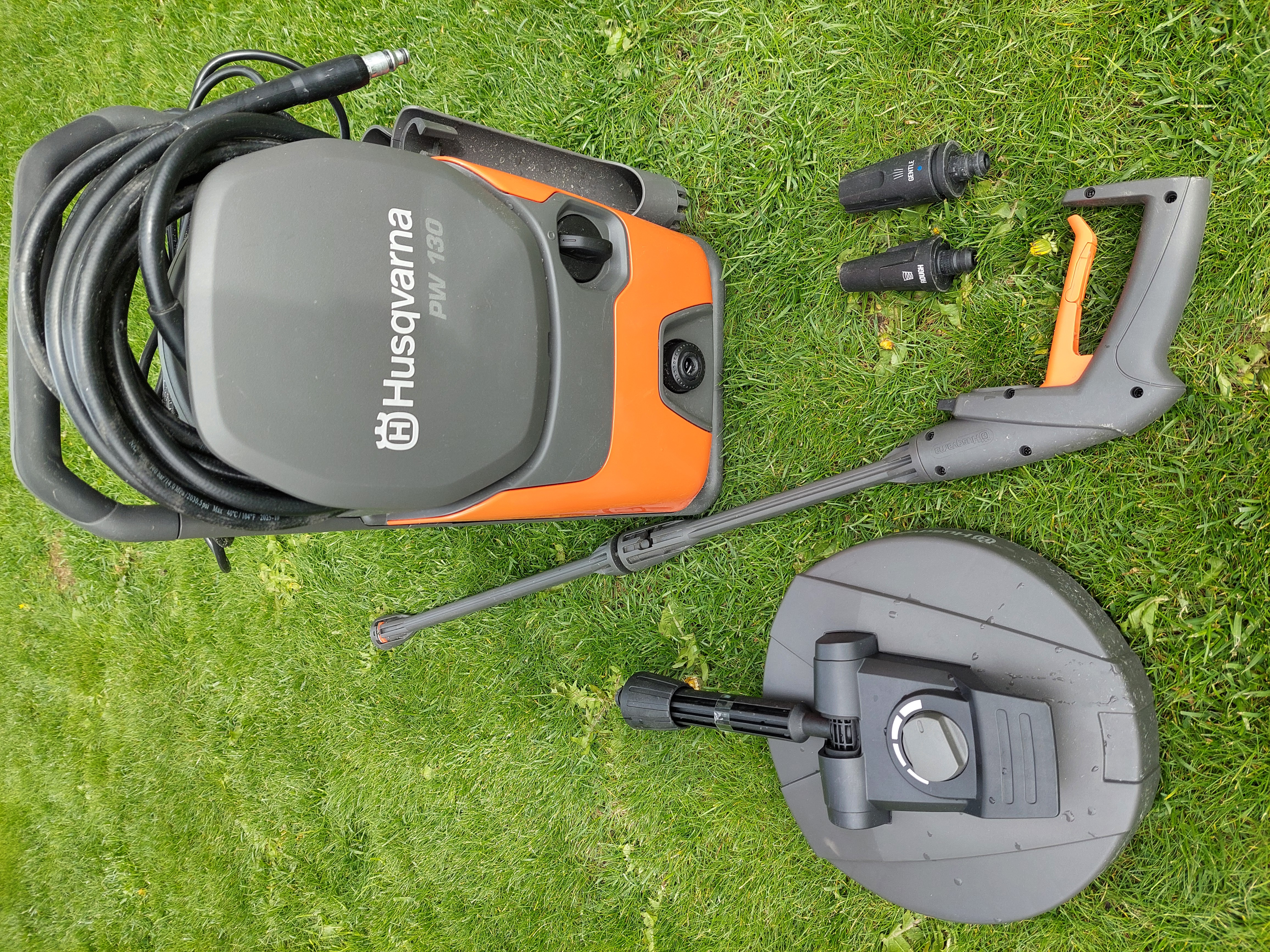 Husqvarna högtryckstvätt och terasstvätt