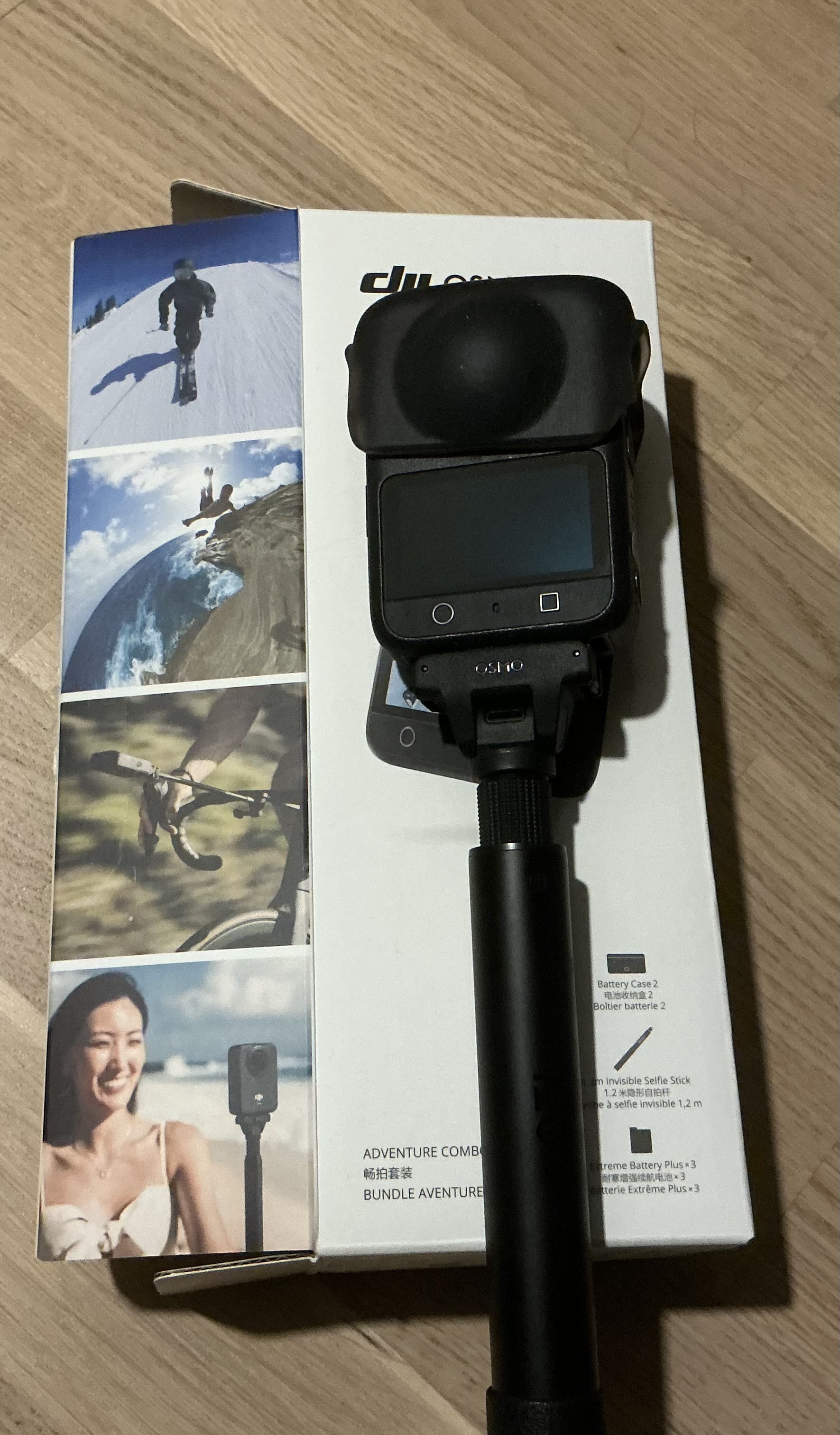 Dji osmo 360 kamera adventure combo