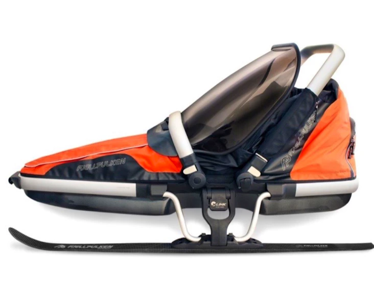 Fjellpulken barnepulk med ski