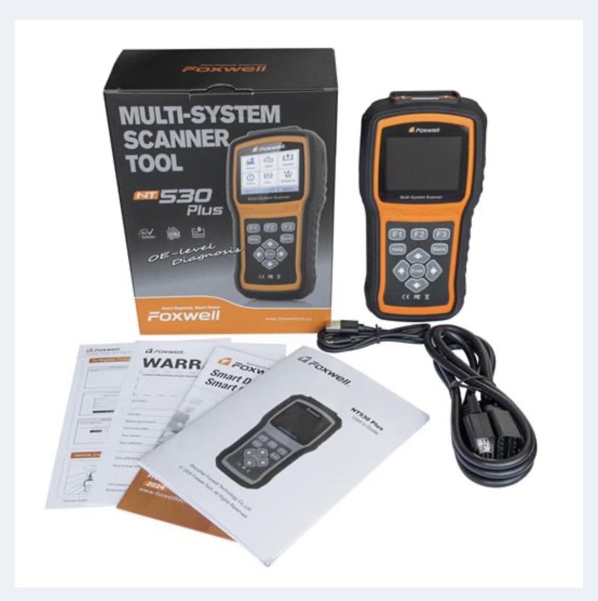 Foxwell nt530 plus felkodsläsare för bmw/cooper