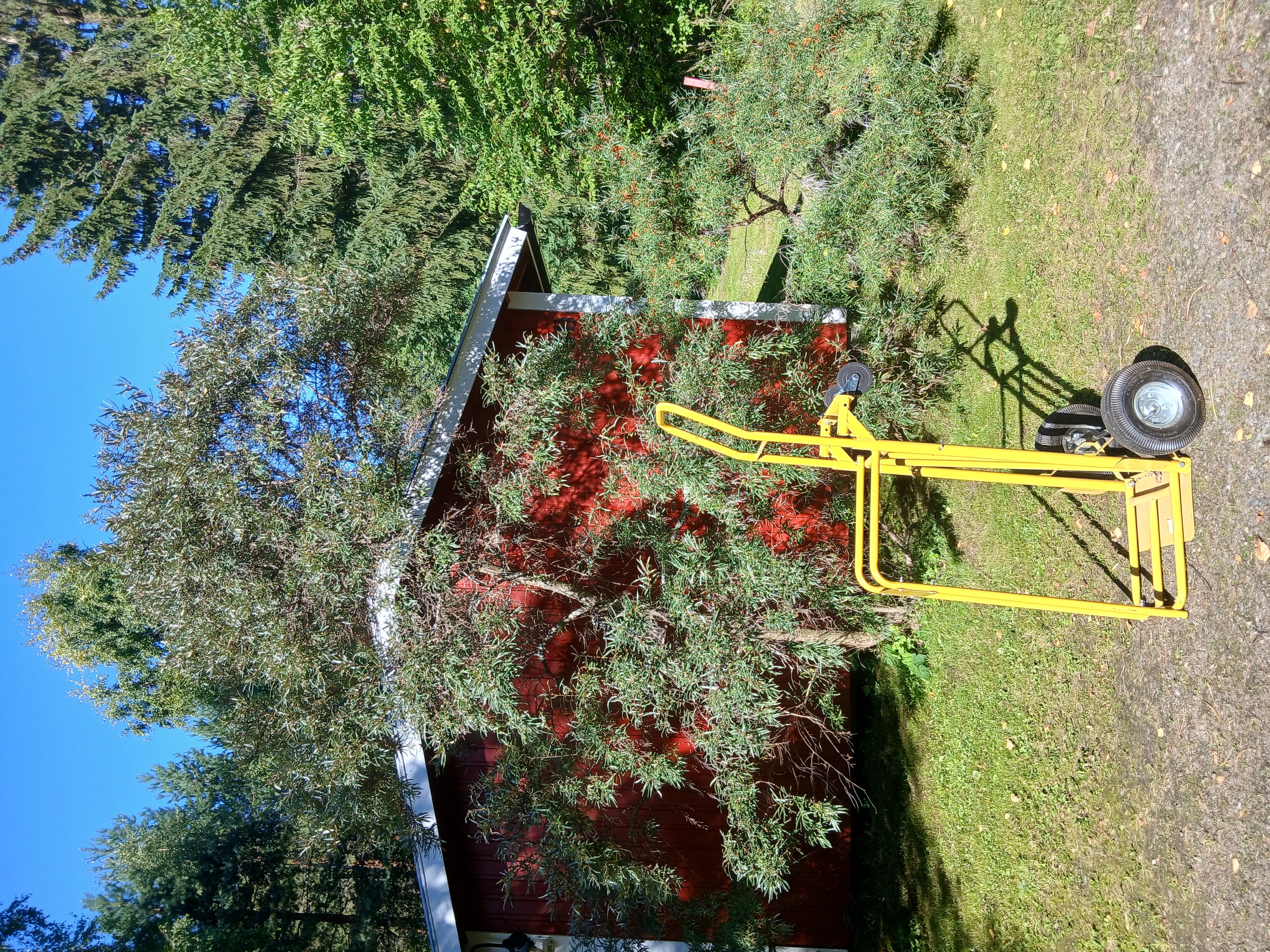 Nokkakärry eli tavaran siirtokärry