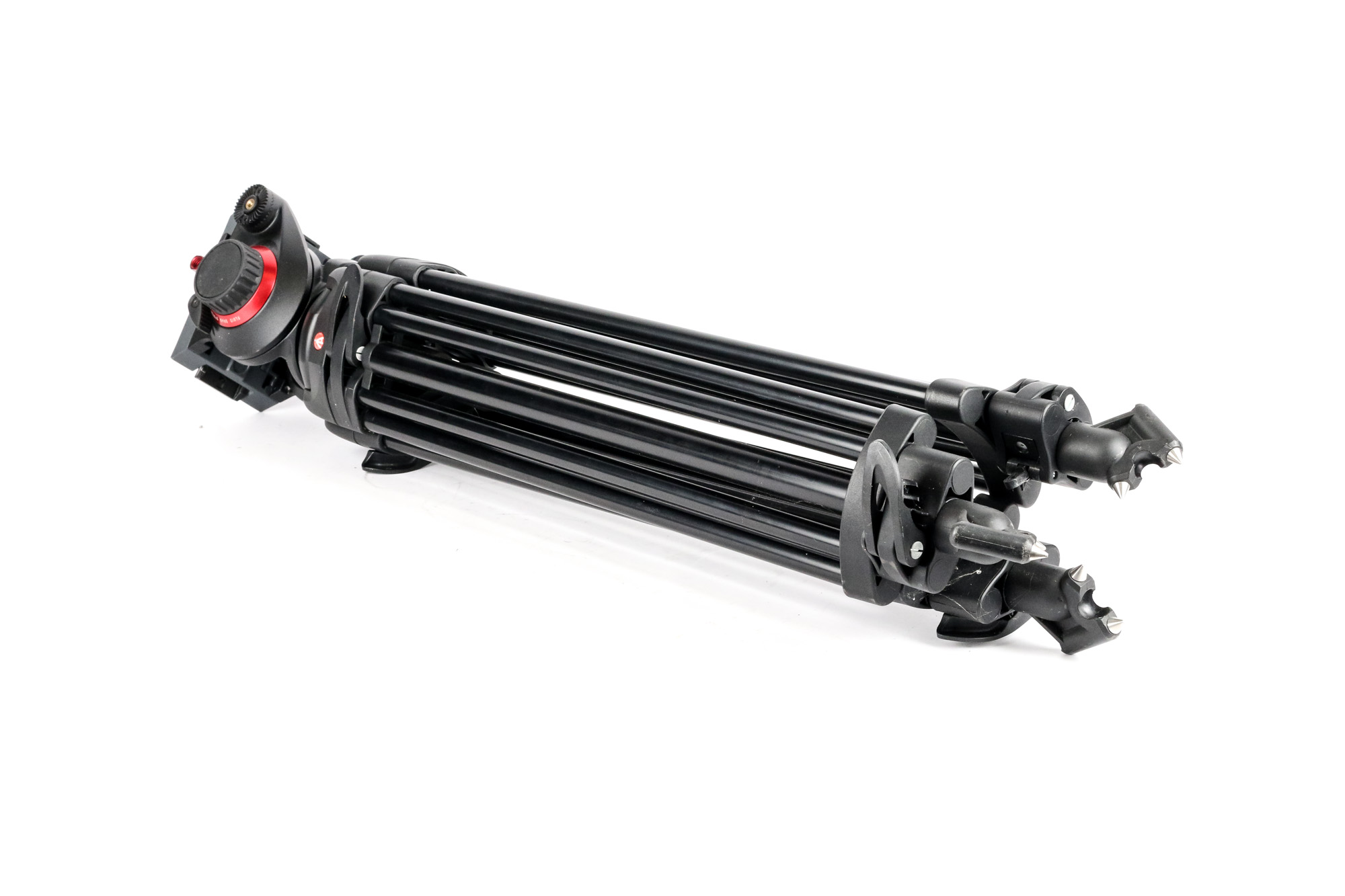 Manfrotto 546b professional tripod - twin led and 502 fluid head kit