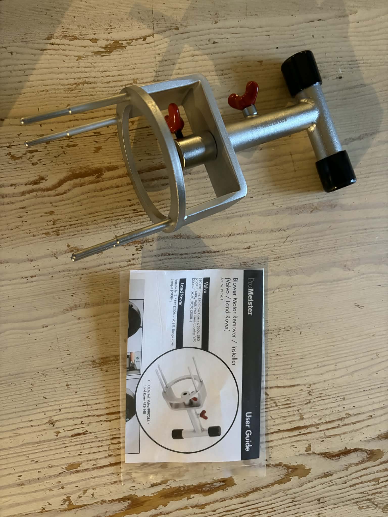 Monteringsverktyg kupéfläkt