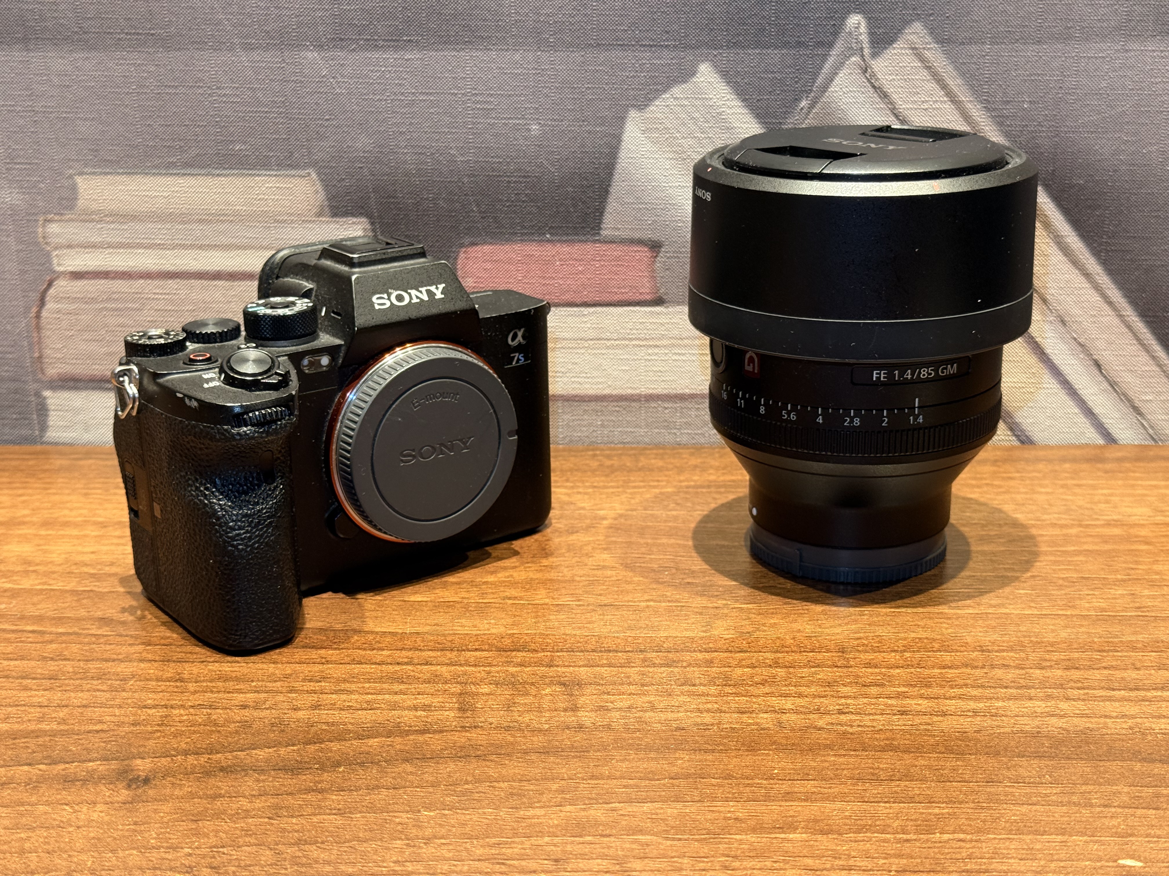 Sony a7siii a7s3 camera with sony 85gm f1.4 256gb sd card