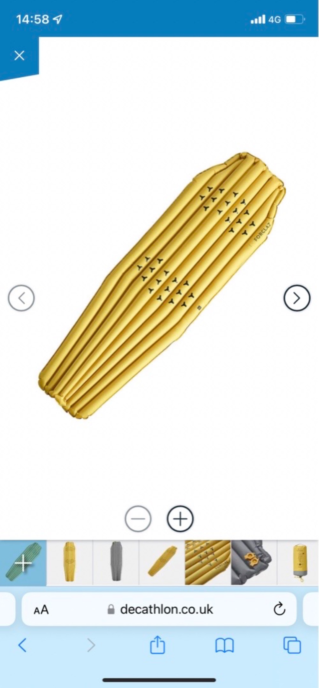 Lightweight sleeping bag and pad 